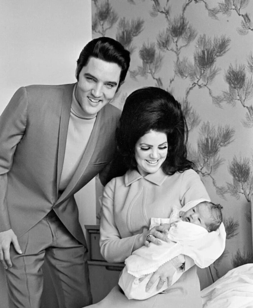 Priscilla și Elvis Presley, sursă foto: Facebook