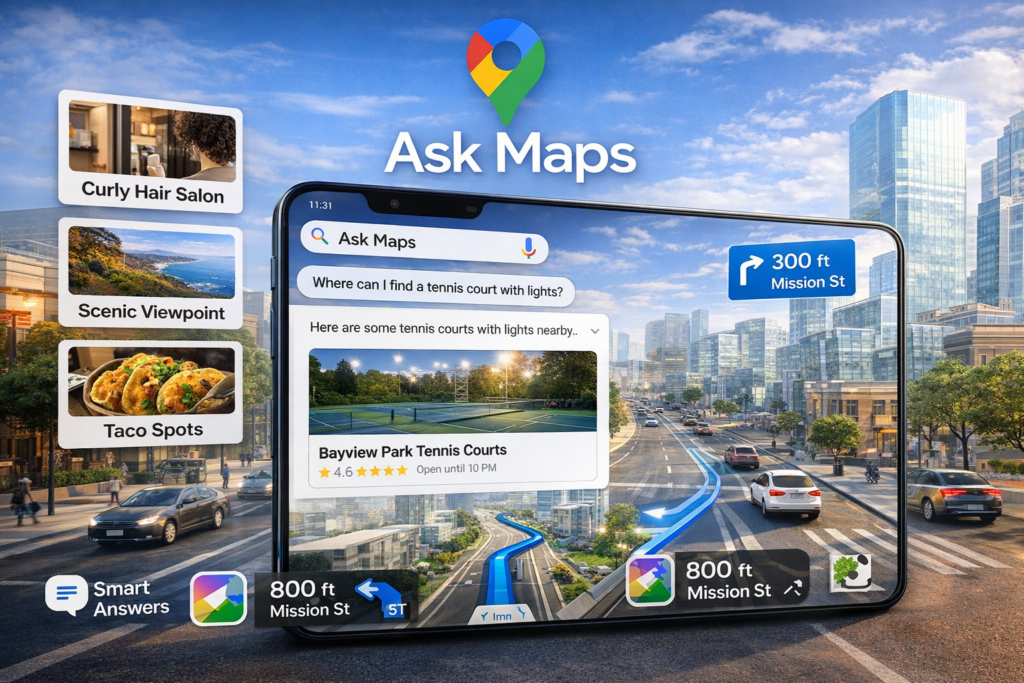 Google Maps nu mai e doar hartă: AI-ul îți planifică traseul și deciziile