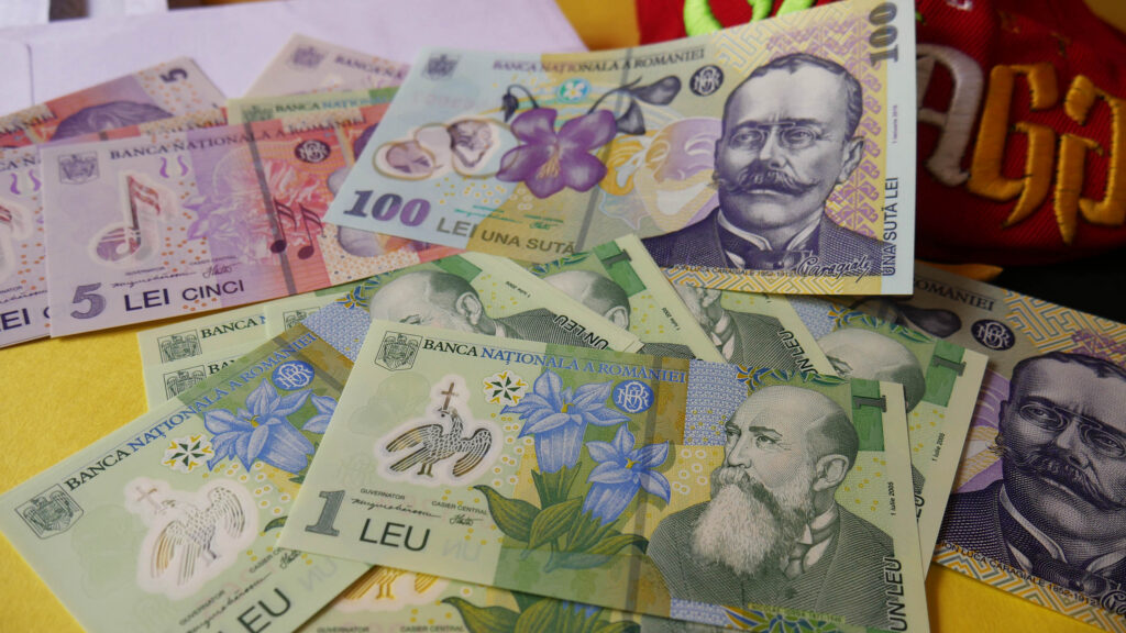 Se economisește în lei, dar se împrumută în valută. Un raport BNR arată câți bani au românii în bănci