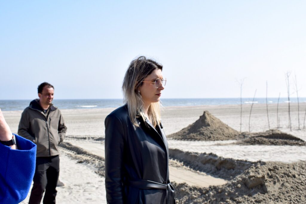 Plaja Năvodari a intrat în atenția autorităților. Control pe litoral