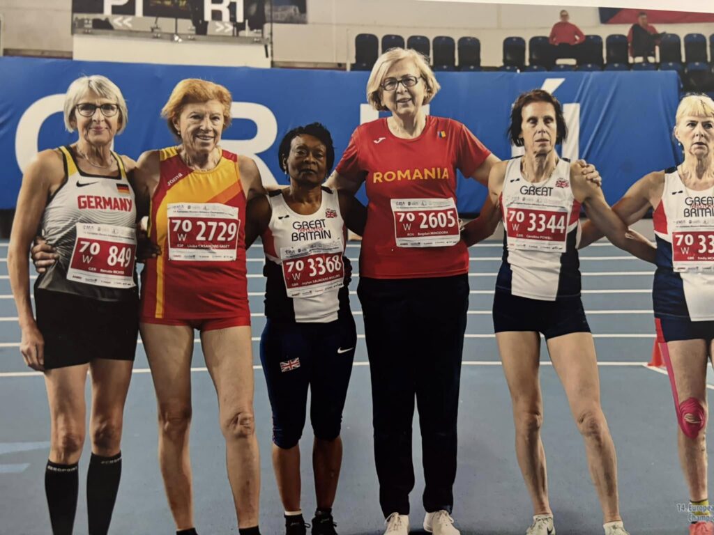 Campioană la 75 de ani, cu trei medalii de aur