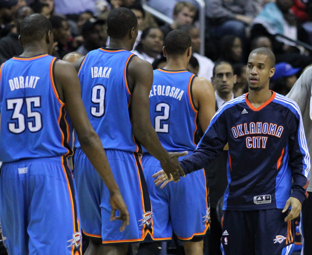 Durant și Westbrook/Sursa:Wikimedia Commons