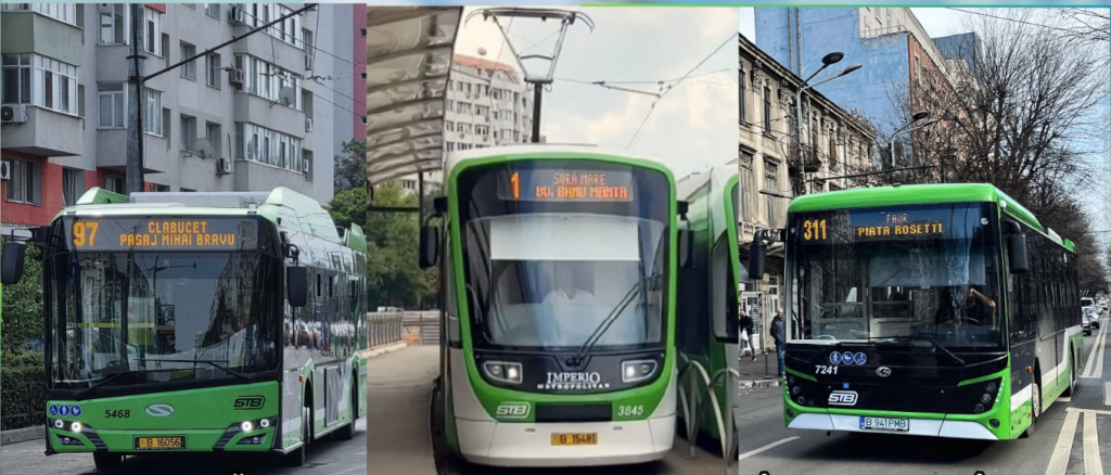 STB schimbă traseele în București. Linii suspendate și deviate începând de sâmbătă”