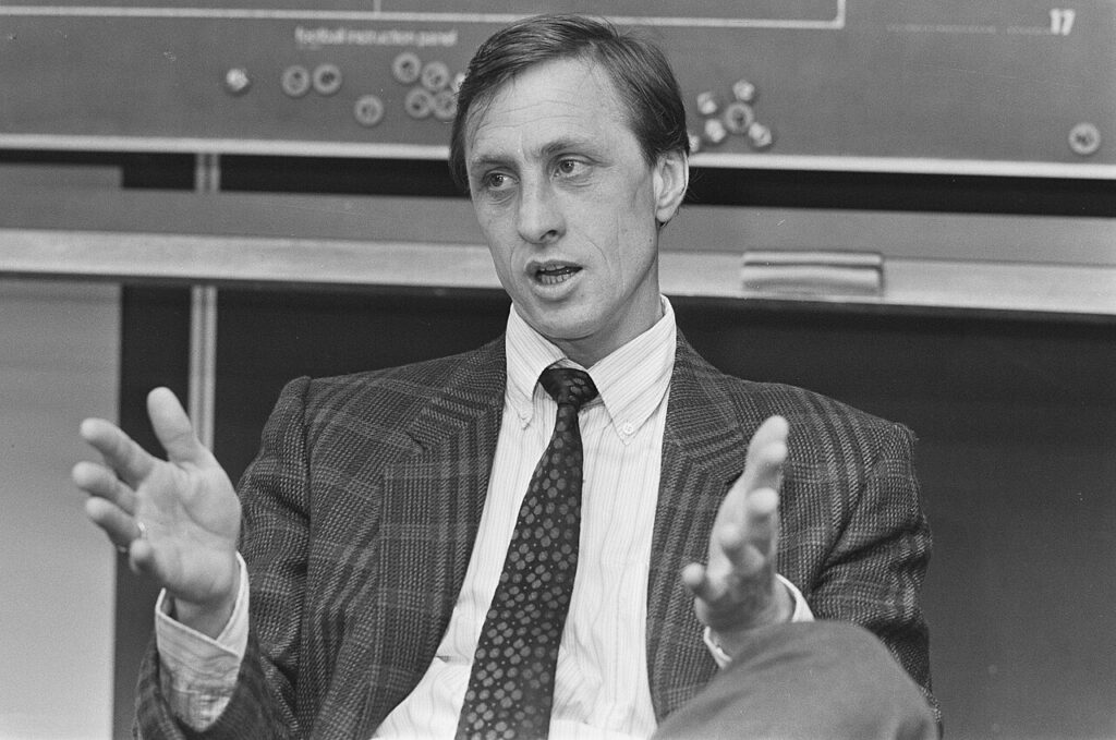 Johan Cruyff/ Sursa:wikimedia commons