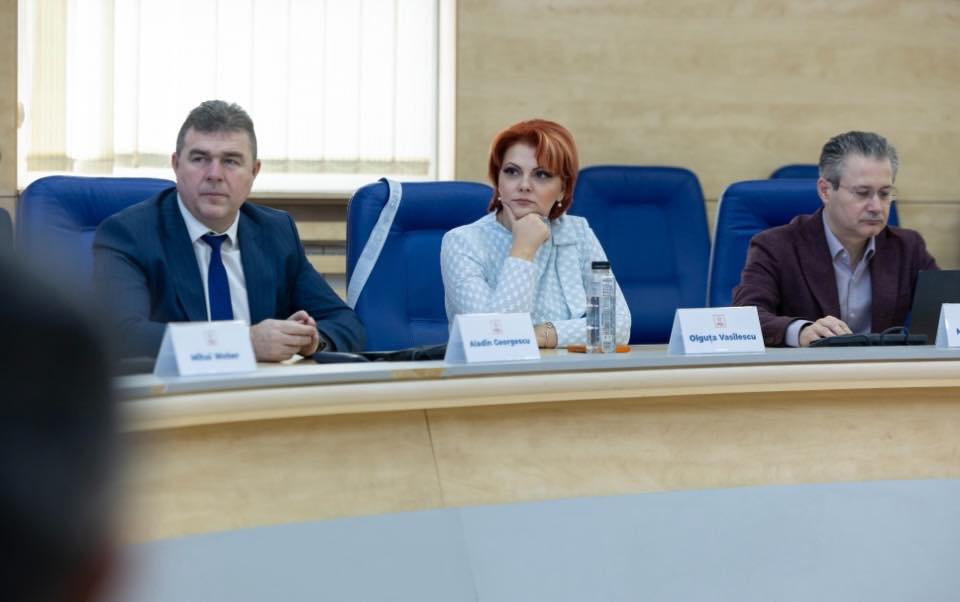 Declarațiile de presă făcute de către Olguța Vasilescu