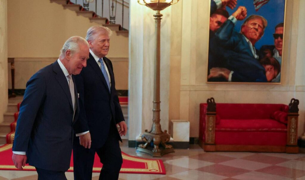 Regele Charles al III-lea e la Casa Albă. După discuțiile cu Trump, va ține un discurs în Congresul SUA