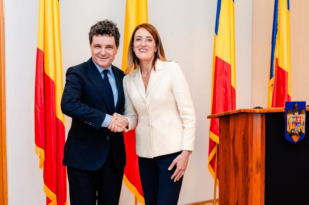 „Săptămâna Europeană la Palatul Cotroceni”. Roberta Metsola, așteptată ȋn România pe 9 mai