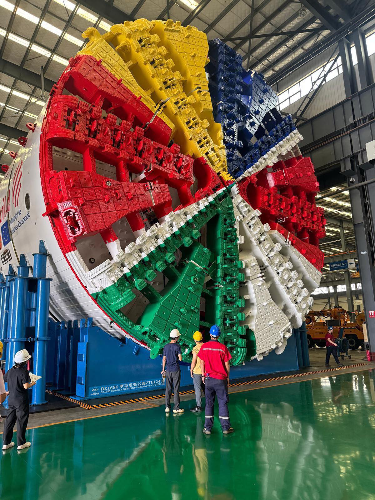 Sistemul TMB pentru tunelul Poaina