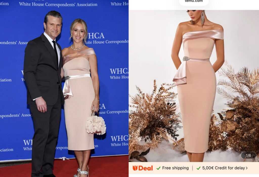 Controverse la Washington: soția unui oficial american, criticată pentru o rochie de 40 de dolari