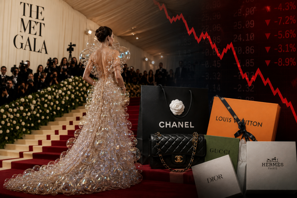 Nici măcar Gala Met nu mai poate ascunde criza din industria luxului. Brandurile pierd teren, cu o singură mare excepție
