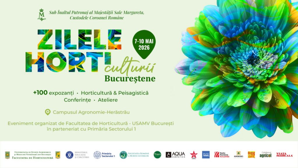 Porțile Zilelor Horticulturii Bucureștene se deschid pe 7 mai