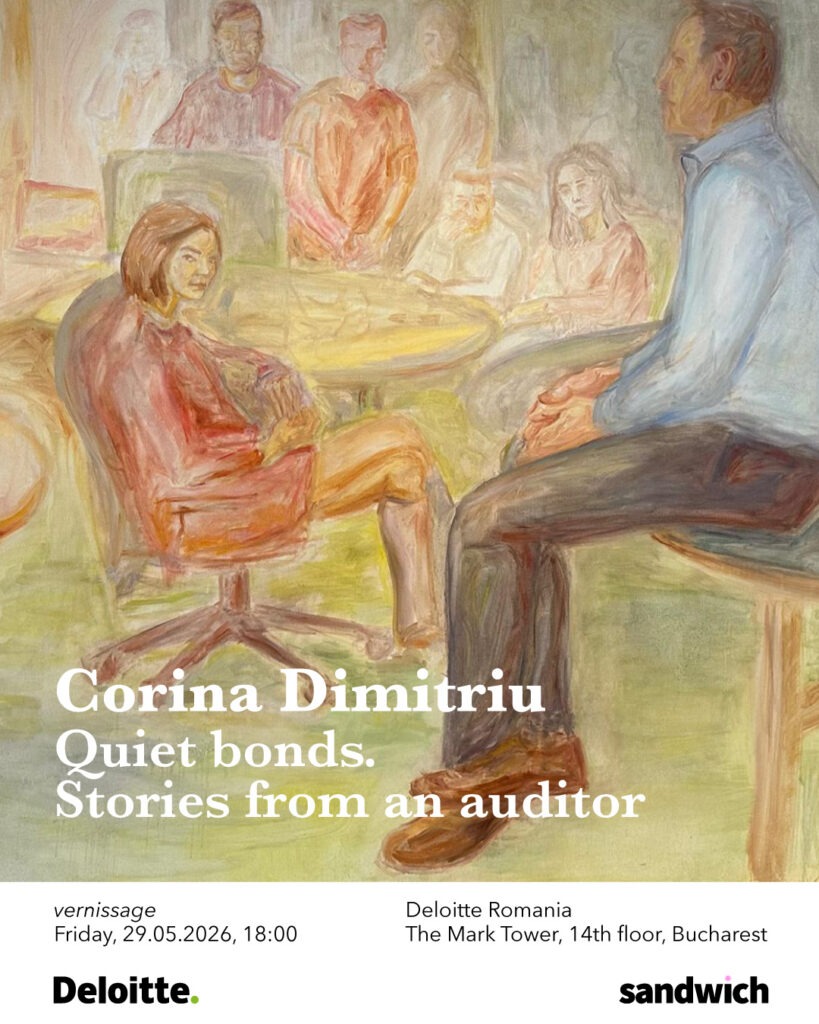 Corina Dumitru „Quiet Bonds. Stories from an Auditor” Sursa: Galeria Sandwich
