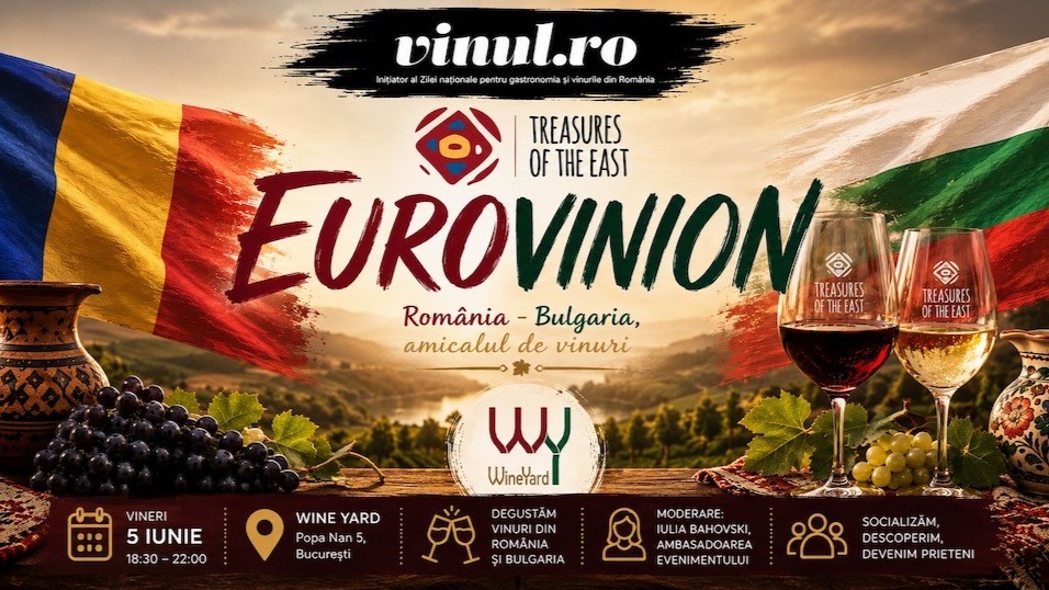 EUROVINION, după rivalitatea de la Eurovision, România și Bulgaria se înfruntă la București cu vinuri