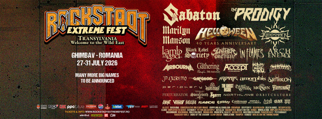 Rockstadt Extreme Fest 2026: peste 100 de trupe urcă pe scenă la Ghimbav