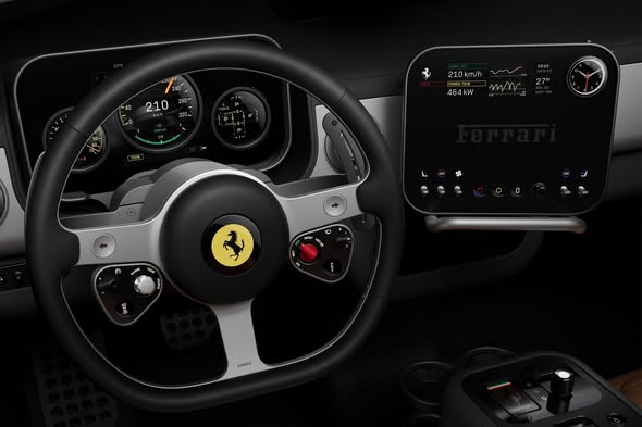 Luce, primul Ferrari electric din istorie aprinde o nouă eră la Roma