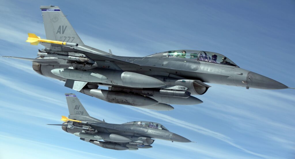 Misiune în premieră pentru detașamentul „Carpathian Vipers”. O dronă din Estonia a fost doborâtă de un avion F-16 românesc