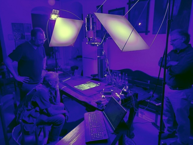 Imagistica multispectrală și datarea cu carbon reconstruiesc digital Codex H, dezvăluind obiceiuri antice ale scribilor și structuri biblice timpurii. Credit foto: Damianos Kasotaki