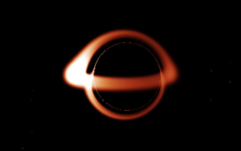 Telescopul Webb a descoperit o gaură neagră uriașă care pare mai veche decât galaxia sa
