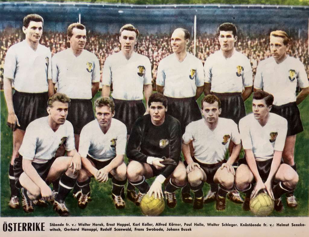 Naționala Austriei (1958)/Sursa:picryl