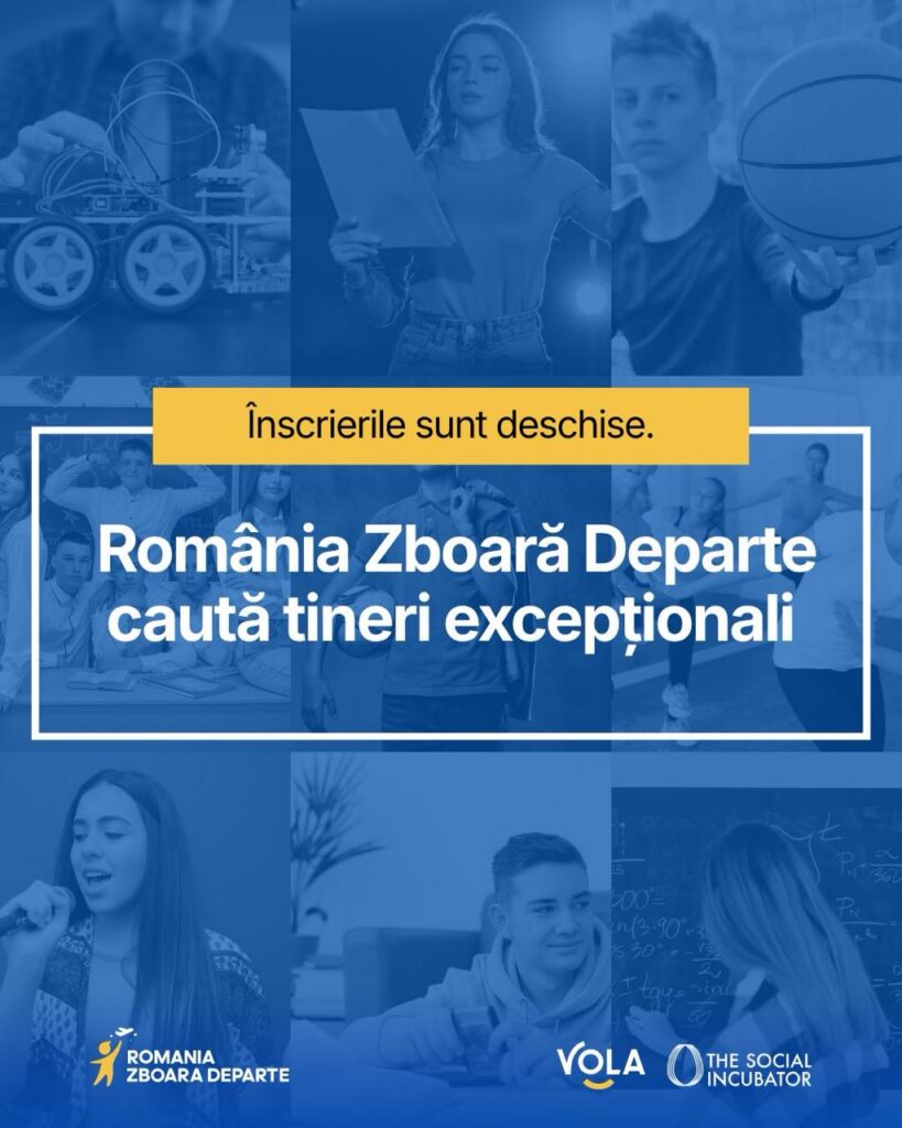 Vola.ro investește în viitor: 30.000 de euro pentru tinerii români care fac performanță