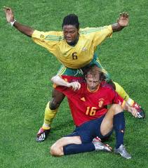 Africa de Sud - Spania la Campionatul Mondial 2002. Sursă: Facebook