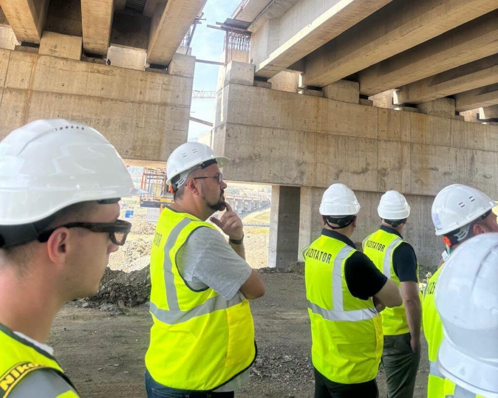 Autostrada Sibiu–Pitești, în atenția NATO: ofițeri, vizită pe șantier