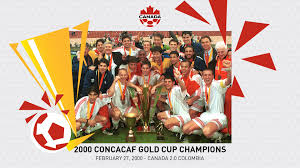 Canada a câștigat Gold Cup 2000. Sursă foto: Facebook