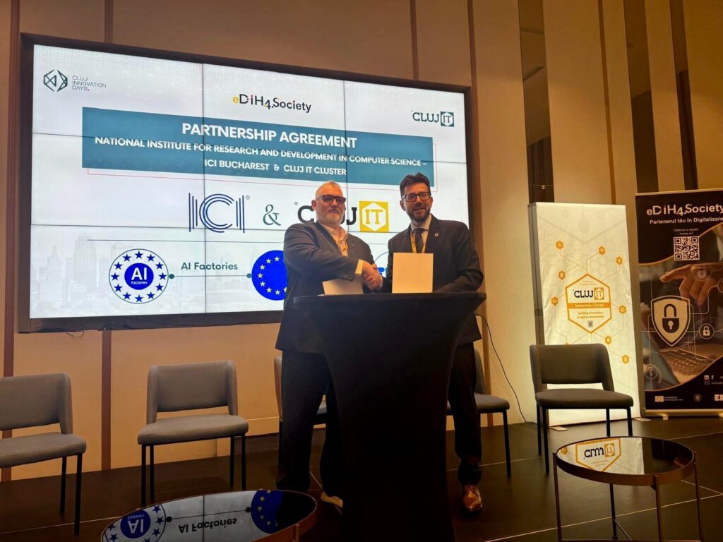 Acordul Cluj IT-Institutul Național de Cercetare în Informatică schimbă fața inteligenței artificiale(AI)