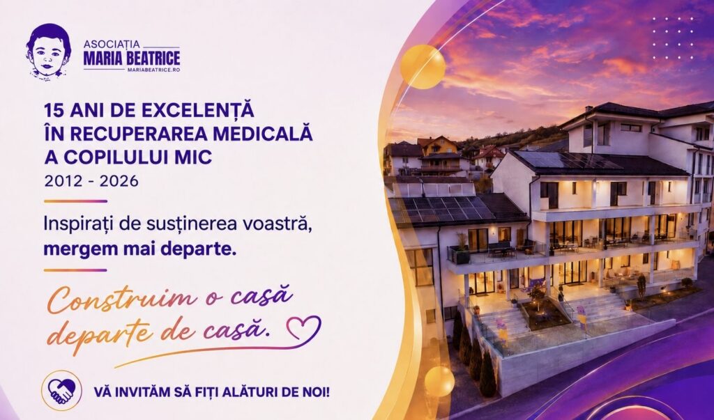 Maria Beatrice marchează 15 ani de activitate în recuperarea medicală pediatrică