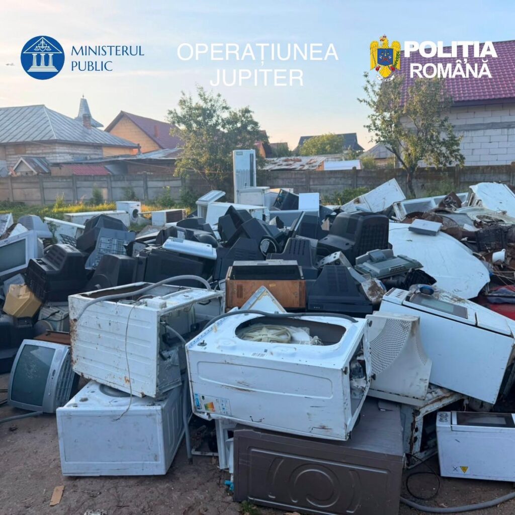 Operațiunea JUPITER: 15 percheziții în Dolj, Gorj și Olt într-un dosar de trafic de deșeuri periculoase
