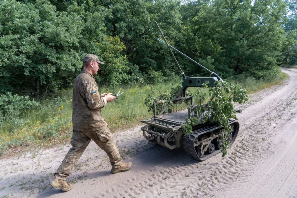 Revoluția roboților pe frontul din Ucraina. Mașinăriile iau locul soldaților