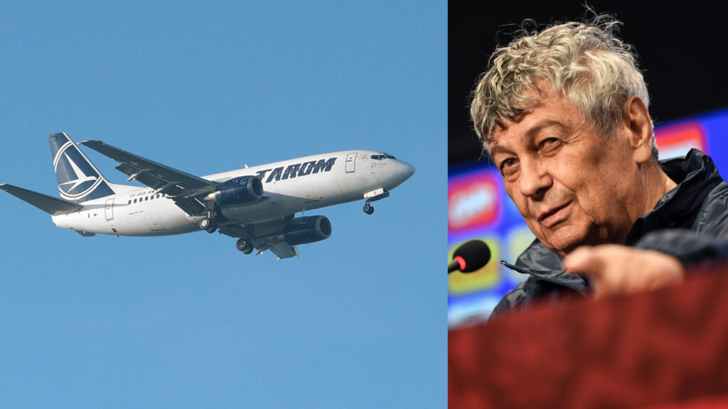Mircea Lucescu va ”onora„ cea mai performantă aeronavă a TAROM. Cum este posibil acest lucru