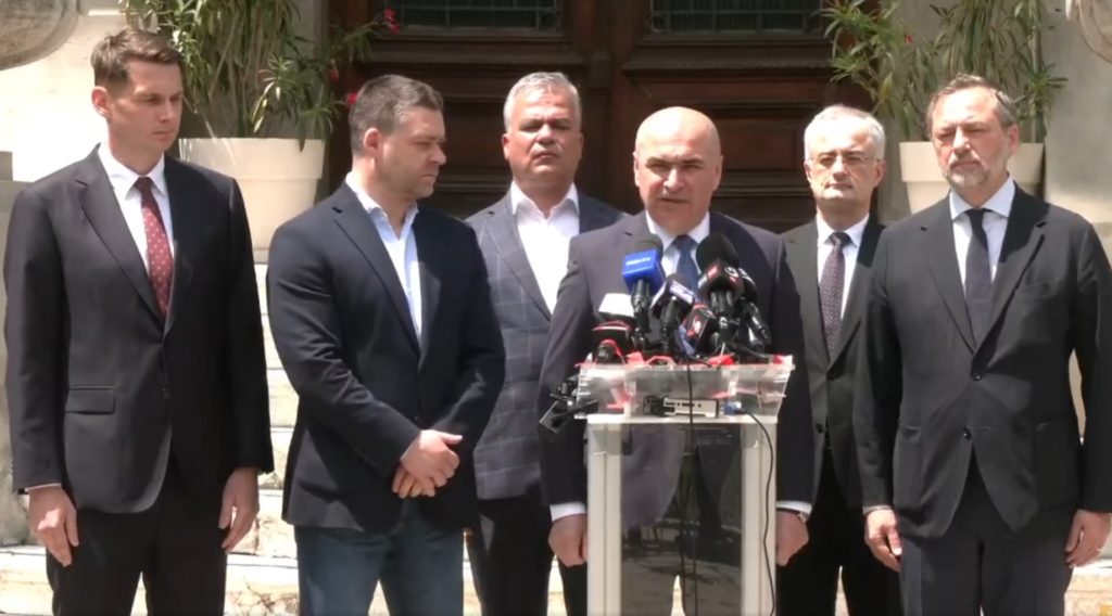 Bolojan, tranșant după negocierile cu Tomac: „Un guvern fără susținere politică nu este o soluție”