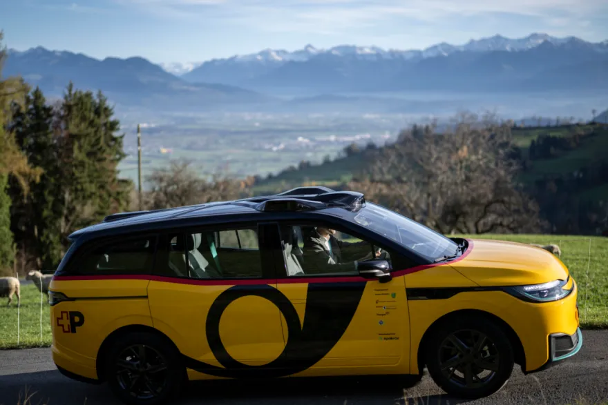 Elveția acordă permis pentru 25 de vehicule autonome în cantoanele Sankt Gallen și Appenzell din 2027
