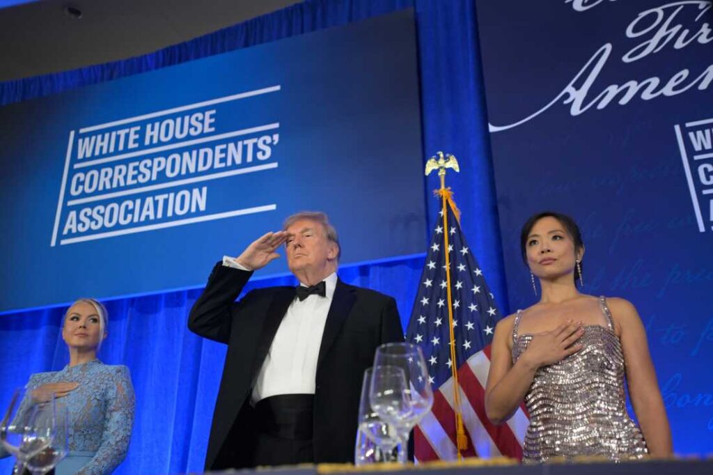 Cina Corespondenților, la Casa Albă. Președintele Donald Trump a ironizat mass-media într-un eveniment restrâns la Washington