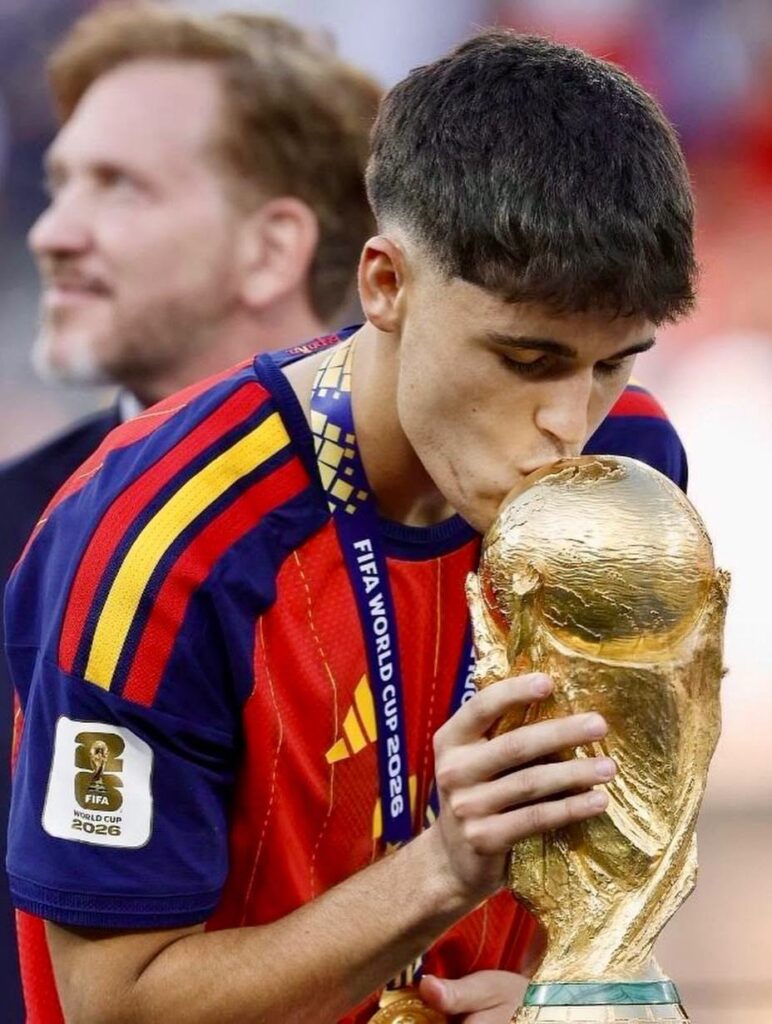 Pau Cubarsi este cel mai bun tânăr jucător al Spaniei la Campionatul Mondial. Sursă: Facebook