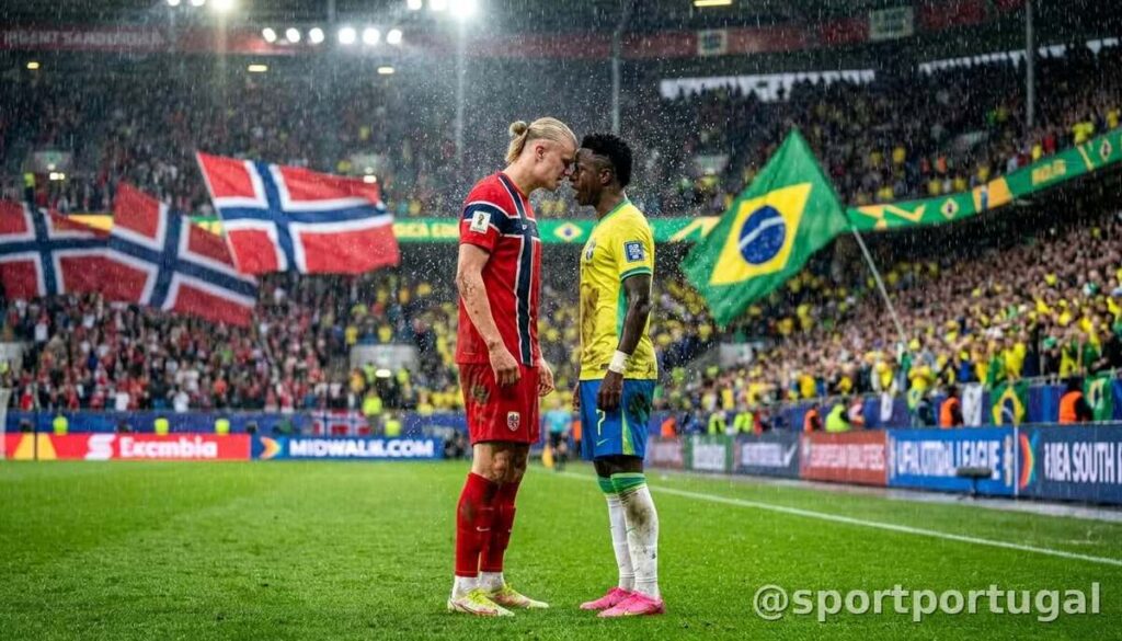 LIVE Brazilia – Norvegia în optimi la Campionatul Mondial. Duel spectaculos între Vinicius și Haaland pentru un loc în sferturi și pentru titlul de golgheter