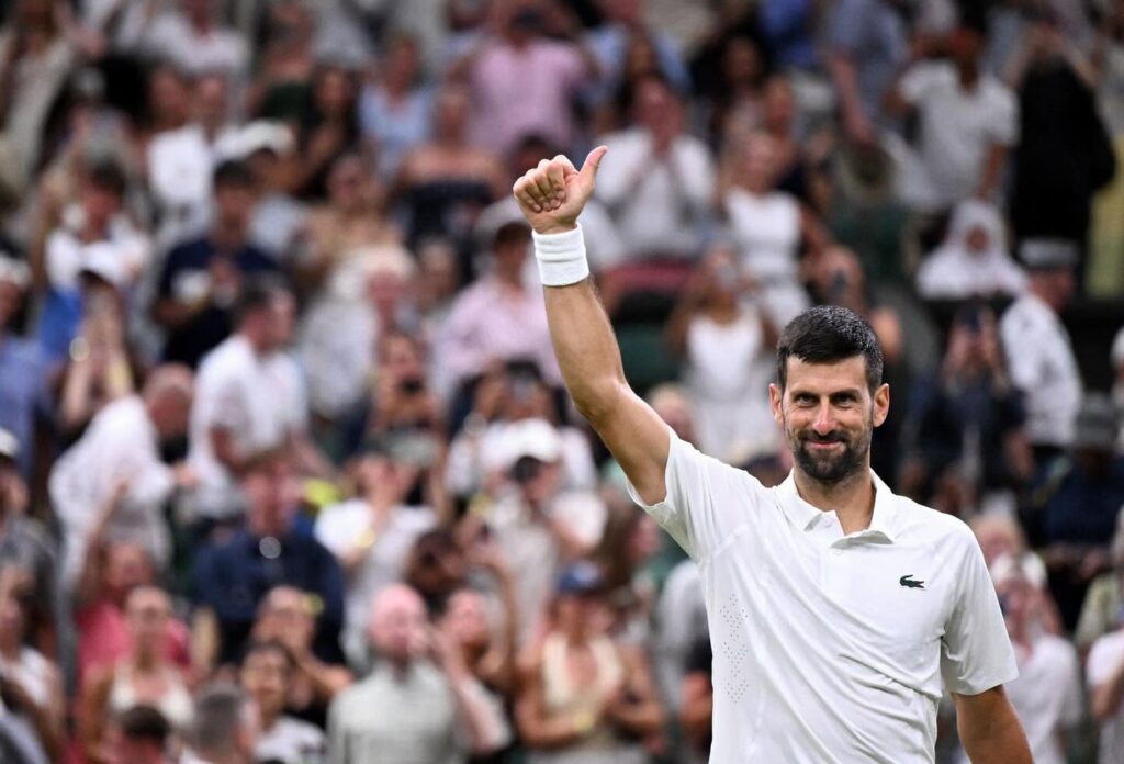 Wimbledon, ziua marilor campioni. Djokovic ajunge la 105 victorii și egalează recordul lui Federer