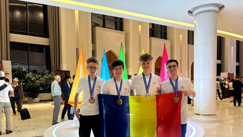 Aur, argint și bronz pentru România la Olimpiada Internațională de Chimie din Uzbekistan