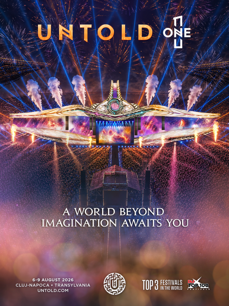 UNTOLD 2026 va avea cea mai mare scenă construită vreodată pentru un festival din România