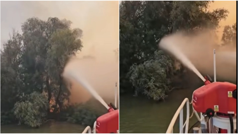 700 de hectare afectate de incendiul din Delta Dunării. Ultimele focare rămân sub supraveghere
