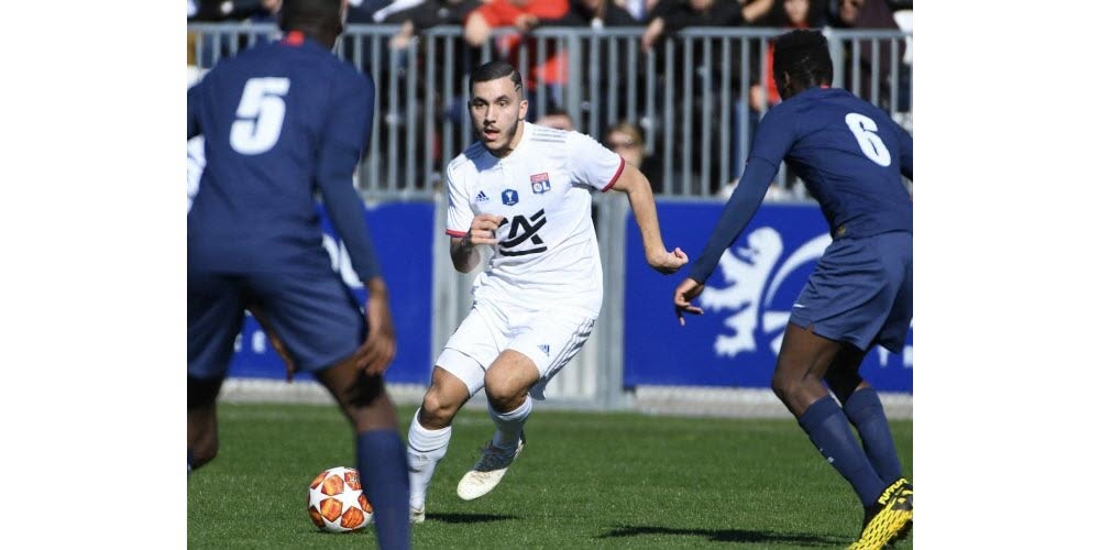 Cherki a impreionat încă de la 15 ani, în UEFA Youth League. Sursă foto: Facebook