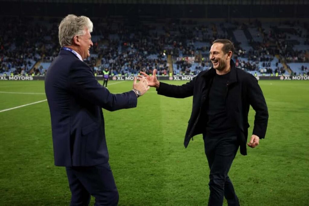 Coventry a revenit în Premier League după 25 de ani, cu Frank Lampard la timonă. În 2007, clubul a fost la 30 de minute distanță de dispariție