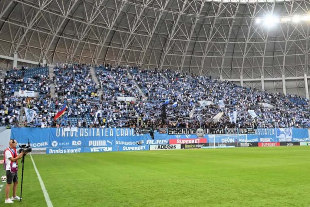 Universitatea Craiova ratează 10.000.000 de euro într-un final dramatic. Singura echipă românească care a învins echipe din Top 5 campionate în Cupele Europene