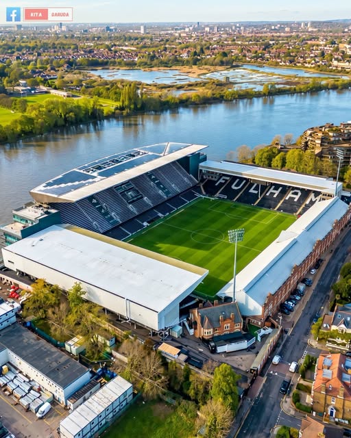 Craven Cottage, stadionul lui Fulham. Sursă foto: Facebook