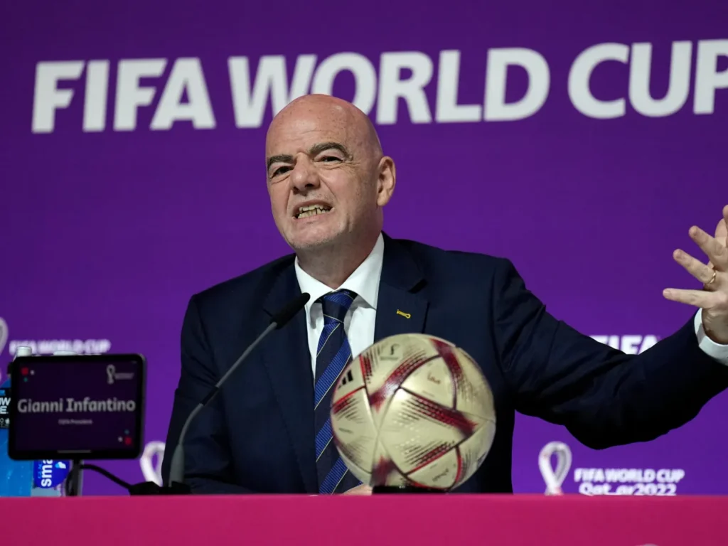Federația din Țara Galilor își retrage sprijinul pentru Gianni Infantino și contestă planul FIFA privind Cupa Mondială