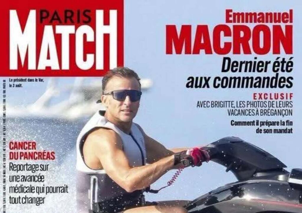 Incendiile și canicula creează probleme în Franța. Dar Emmanuel Macron se dă cu skijetul