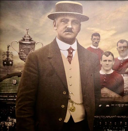 Ernest Mangnall i-a adus primele trofee lui Manchester United. Sursă foto: Facebook