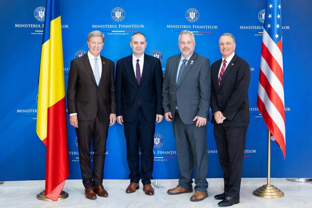 Întâlnire la Ministerul Finanțelor. Ministrul Nazare a discutat cu o delegație a SUA despre investiții și credibilitate fiscală