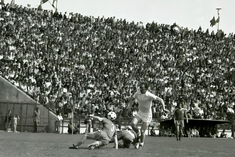 Nicolae Dobrin umplea toate stadioanele pe care juca. Sursă foto: Facebook
